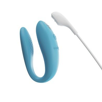 Смарт-вибратор для пар We-Vibe Sync GO Turquoise SX0528 фото