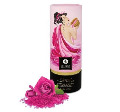 Сіль для ванни Shunga Rose Petal 500 г SO6893 фото