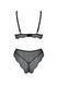 Комплект Passion AMBERLY SET black, L/XL, бралет і трусики бразиліана