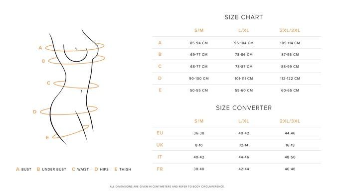 Корсет Obsessive Euridia corset & tanga M/L