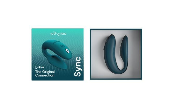 Смарт-вибратор для пар We-Vibe Sync 2 Green Velvet SO8760 фото