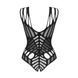 Боді з великими вирізами Obsessive B139 crotchless teddy S/M/L, з доступом