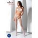 Відкритий бодістокінг Passion BS080 white One size