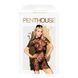 Комплект cукня з баскою, прикрасою та стрінгами Penthouse - Poison Cookie Black L/XL