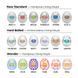 Мастурбатори-яйця Tenga Egg New Standard Pack 6 шт SO5493 фото 7