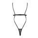 Боді монокіні з відкритими грудьми Passion DIABOLINA BODY L/XL, black