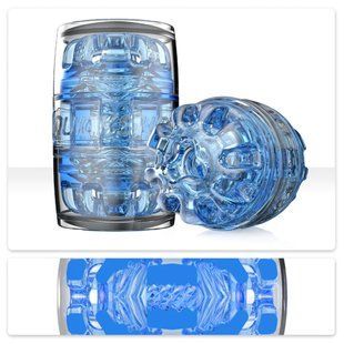 Мастурбатор Fleshlight Quickshot Turbo Blue Ice SX0678 фото