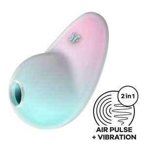 Вакуумний стимулятор Satisfyer Pixie Dust Mint/Pink SO8971 фото