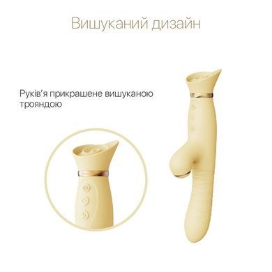 Пульсатор Zalo ROSE Thruster Lemon Yellow SO6683 фото