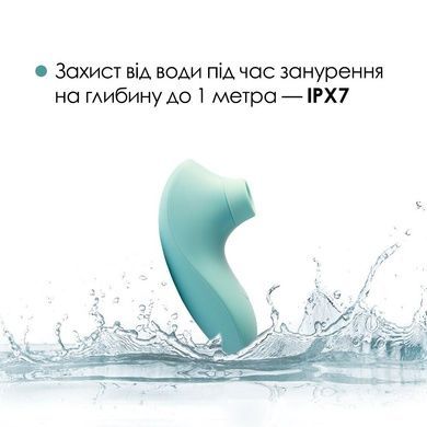 Вакуумный стимулятор Svakom Pulse Lite Neo Seafoam Blue SO7324 фото