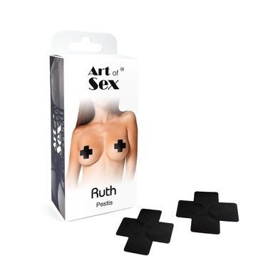 Сексуальні наклейки на груди Art of Sex &ndash; Ruth. Чорний