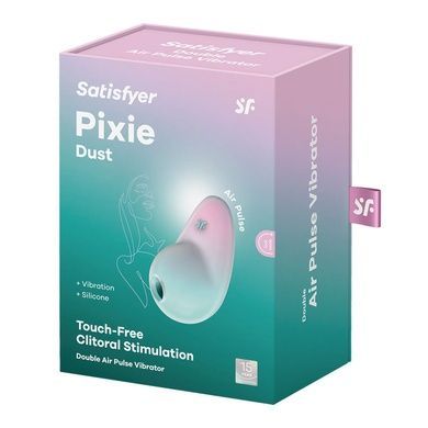Вакуумный стимулятор Satisfyer Pixie Dust Mint/Pink SO8971 фото