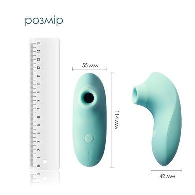 Вакуумный стимулятор Svakom Pulse Lite Neo Seafoam Blue SO7324 фото