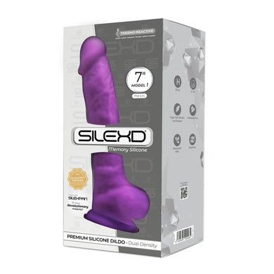 Фаллоимитатор SilexD Johnny Purple диаметр 3,8 см SO8210 фото