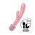 Вібратор-кролик Satisfyer Triple Lover Pink SO8790 фото