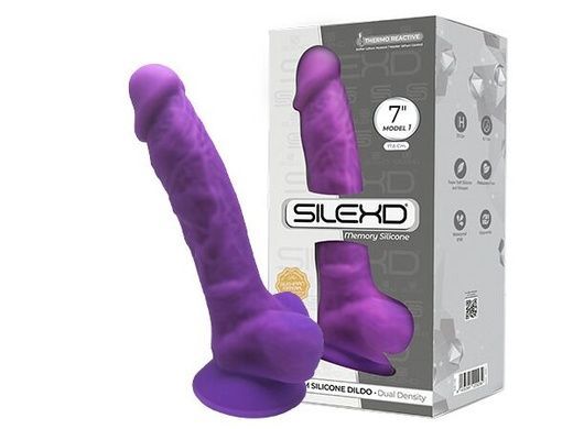 Фаллоимитатор SilexD Johnny Purple диаметр 3,8 см SO8210 фото