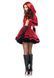 Эротический костюм Красной шапочки Leg Avenue Gothic Red Riding Hood S, платье, накидка