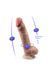 Фаллоимитатор SilexD Tomas Premium Real Skin Flesh (9in MODEL 1) SX1701 фото 6