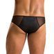 Мужские слипы на молнии Passion 042 SLIP TIMMY S/M Black, экокожа, сетка