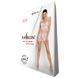 Бодістокінг мінісукня з метеликами Passion BS090 One Size white