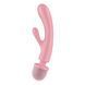 Вібратор-кролик Satisfyer Triple Lover Pink SO8790 фото 2