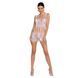 Бодістокінг мінісукня з метеликами Passion BS090 One Size white