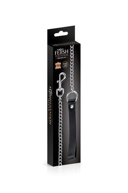 Повідець Fetish Tentation Premium Metal leash 115 см SX1097 фото