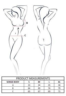 Боді Passion SENSIE BODY teal XL