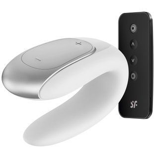 Смарт вібратор для пар Satisfyer Double Fun (White) SO5057 фото