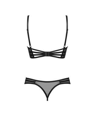 Комплект Obsessive Roxelia 2-pcs crotchless set M/L