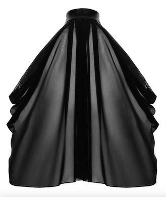Болеро Noir Handmade F349 Tulle bolero - M чорне