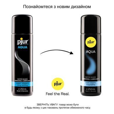 Лубрикант на водній основі pjur Aqua 250 мл PJ10350 фото