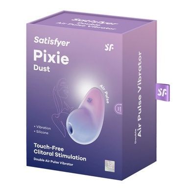 Вакуумний стимулятор Satisfyer Pixie Dust Violet/Pink SO8972 фото