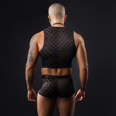 Чоловічий еротичний костюм офіціанта JSY &laquo;Привабливий Михаель&raquo; One Size, топ, труси, метелик