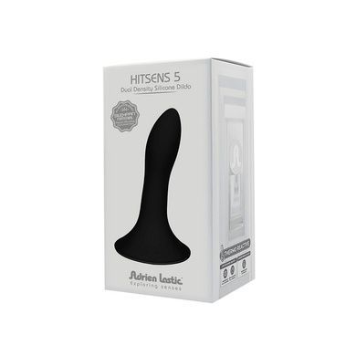 Дилдо с присоской Adrien Lastic Hitsens 5 Black AD24059 фото