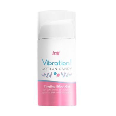 Рідкий вібратор Intt Vibration Cotton Candy 15 мл SO9812 фото
