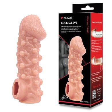 Насадка на член Kokos Cock Sleeve CS 010 L SX1470 фото