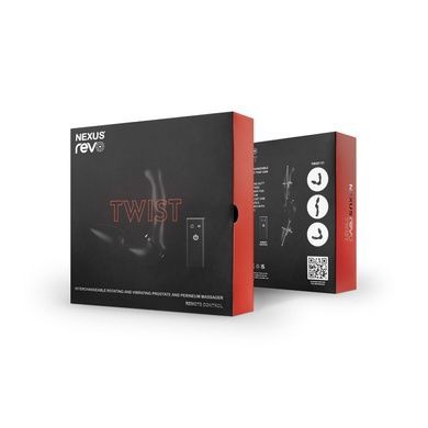 Массажер простаты и анальный вибратор Nexus Revo TWIST SO6636 фото