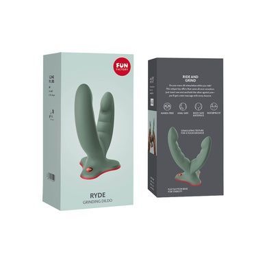 Двойной фаллоимитатор Fun Factory RYDE wild olive SX0975 фото