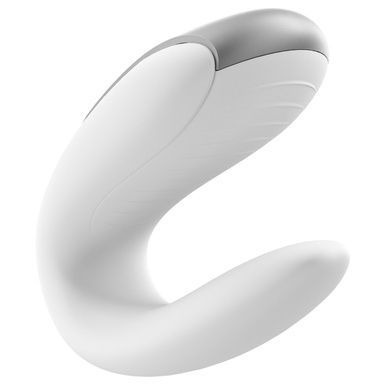 Смарт вибратор для пар Satisfyer Double Fun (White) SO5057 фото