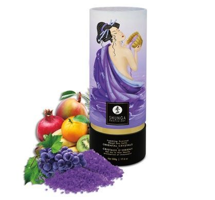 Сіль для ванни Shunga Exotic Fruits 500 г SO6895 фото