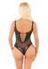 Боди Leg Avenue Rhinestone Net и Lace Bodysuit One Size, Black