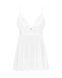 Пеньюар и трусики Obsessive Heavenlly babydoll & thong XS/S