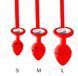 Чоловічі труси XS-2XL із силіконовою анальною пробкою Art of Sex - Joni plug panties size L Red