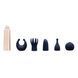 Вібромасажер Pillow Talk Secrets Desires 6-Piece Mini Massager Set Navy SO7750 фото 2