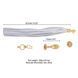 Анальна пробка з хвостом поні LOCKINK Tail Anal Pear SX0869 фото 6