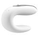 Смарт вибратор для пар Satisfyer Double Fun (White) SO5057 фото 2