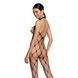 Бодістокінг у дуже велику сітку Passion BS091 black, з доступом One size