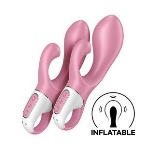 Вібратор кролик Satisfyer Air Pump Bunny 2 рожевий SO8412 фото