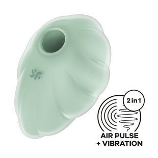 Вакуумний стимулятор Satisfyer Cloud Dancer Mint SO8973 фото